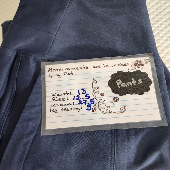 Avalanche Fit Hybrid Stretch Woven Knit Pant Pants - Navy - Picture 10 of 10